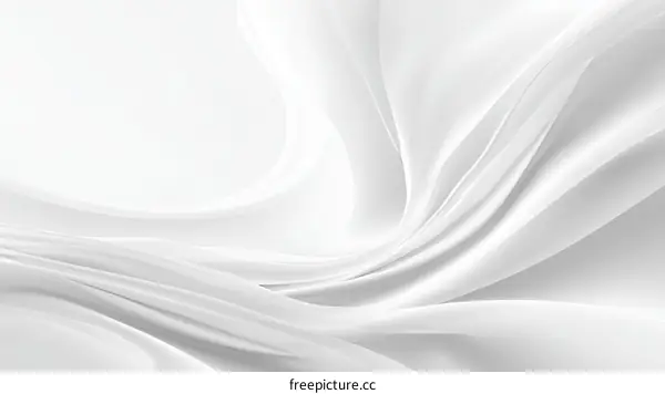 Elegant White Fabric Texture Illustration