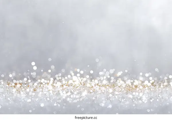 Abstract Festive Silver and Gold Glitter Background