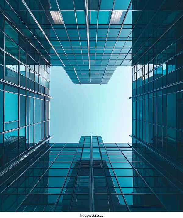 Modern Glass Building Architecture