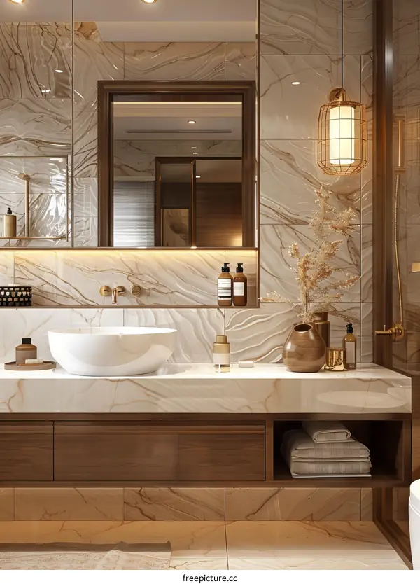 Modern Luxurious Bathroom Design