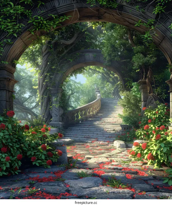 Stairway to a Secret Garden