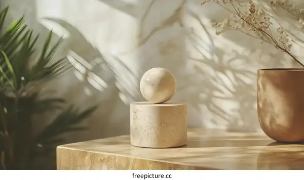 Modern Abstract Home Decor Display