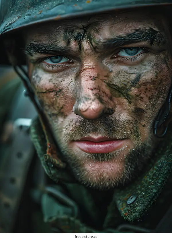 Portrait of a soldier