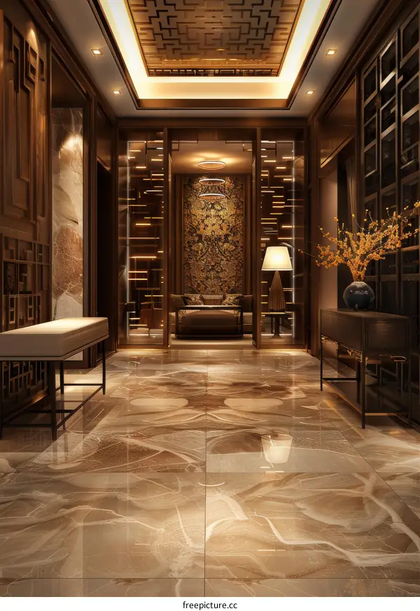 Luxury Hotel Lobby Interior Design