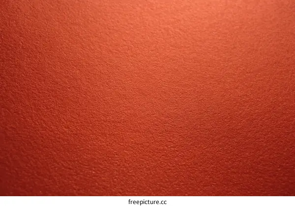 Close-up Texture of Deep Orange Surface