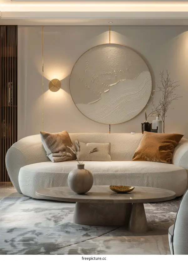 Modern Minimalist Living Room Interior Design: A Cozy and Stylish Space