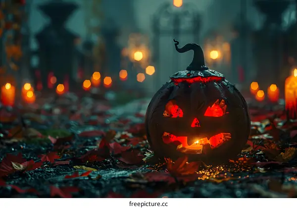 Halloween Pumpkin Jack-o-lantern