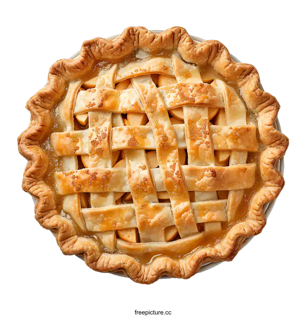 [Transparent Background PNG]Homemade apple pie