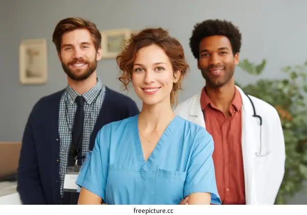 Medical Team Ready to Serve Patients