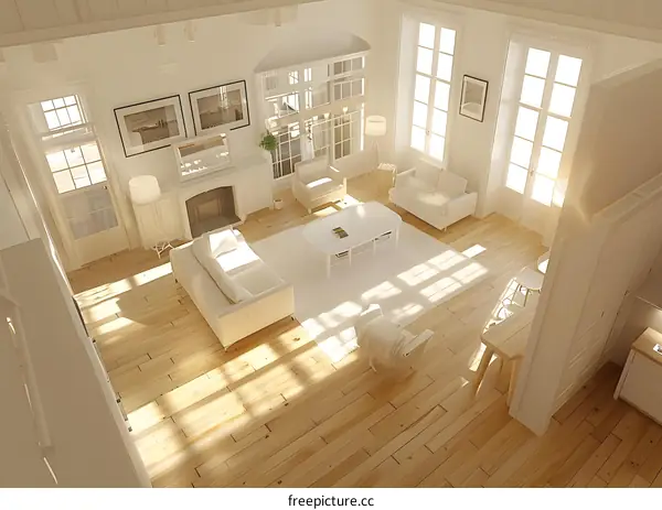 Bright and Airy Living Room