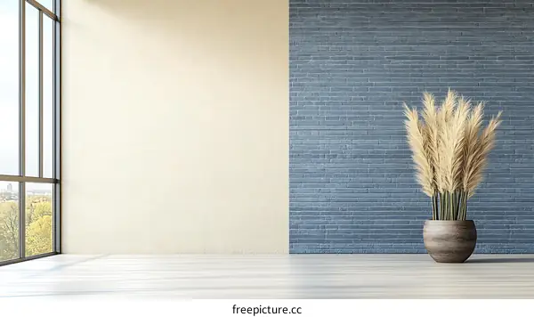 Modern Minimalist Interior Design with a Pop of Texture