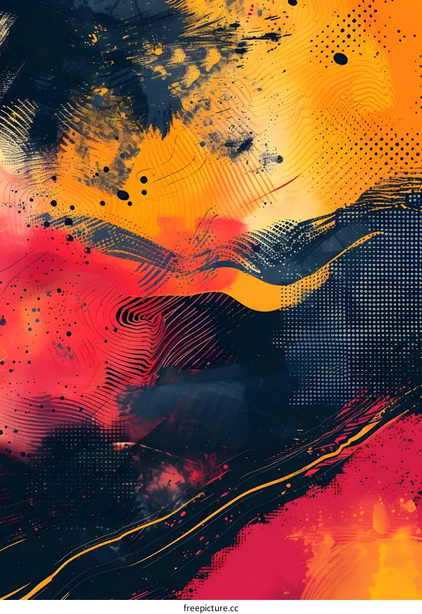 Colorful geometric shapes