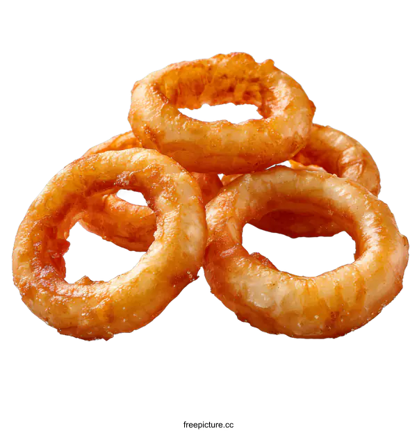 [Transparent Background PNG]onion rings