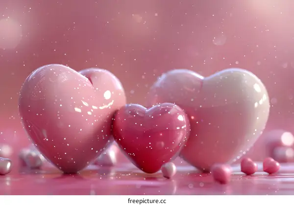 Pink Hearts
