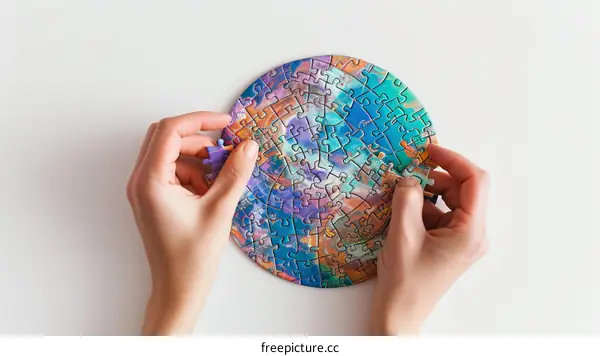 Fitting the final pieces of a puzzle together