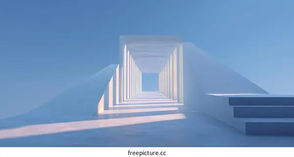 Abstract Modern Architecture Pathway