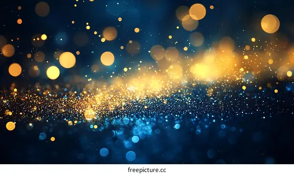 Abstract Sparkling Lights Background Design