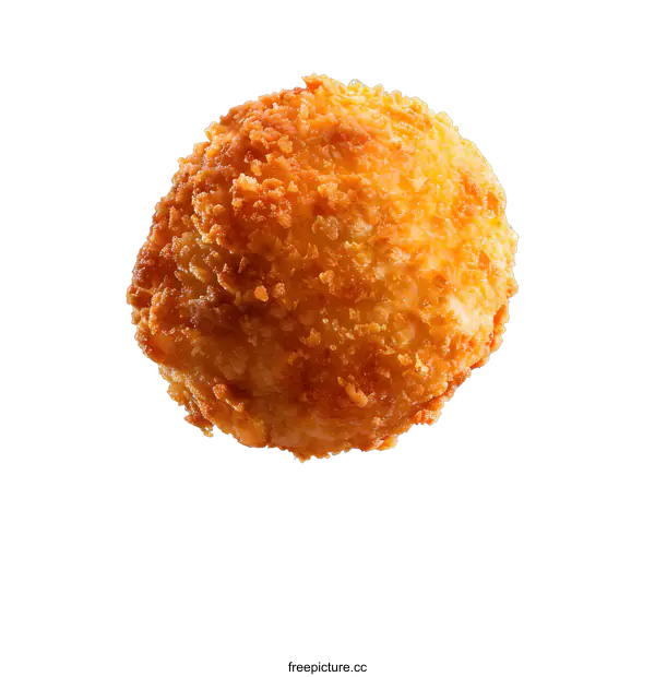 [Transparent Background PNG]Deep-fried cheese ball