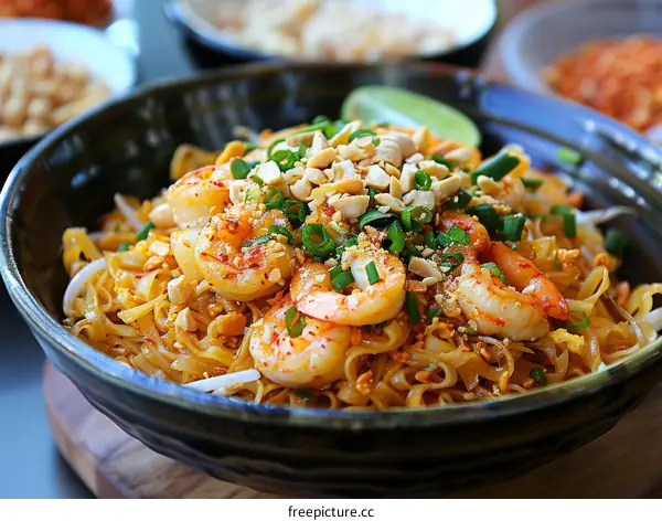 Pad Thai is a popular Thai street food dish