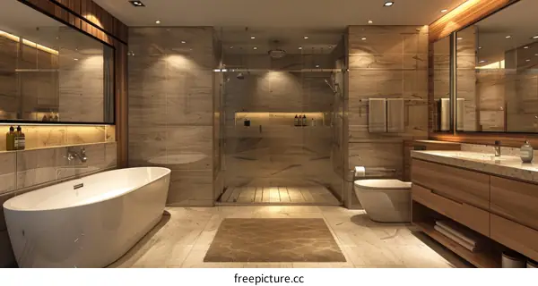 Modern Luxury Bathroom Design