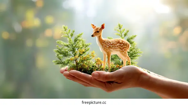 Protecting the Forest Animals A Handful of Hope