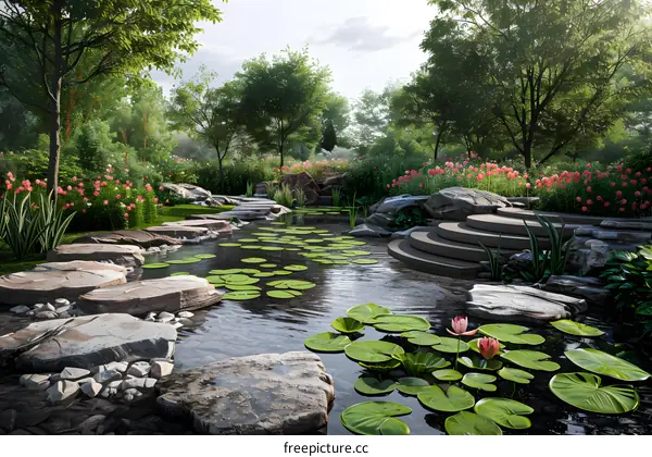 Landscape design renderings