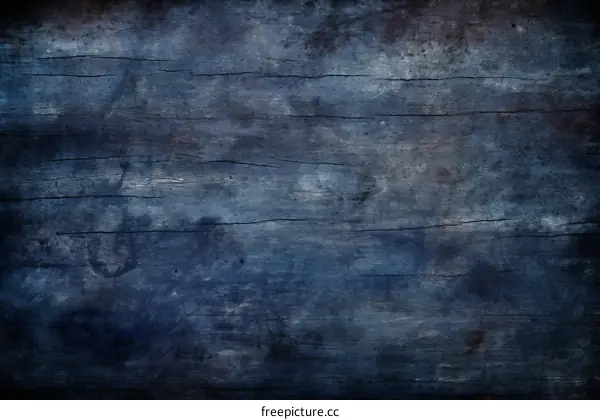 Blue Wooden Background