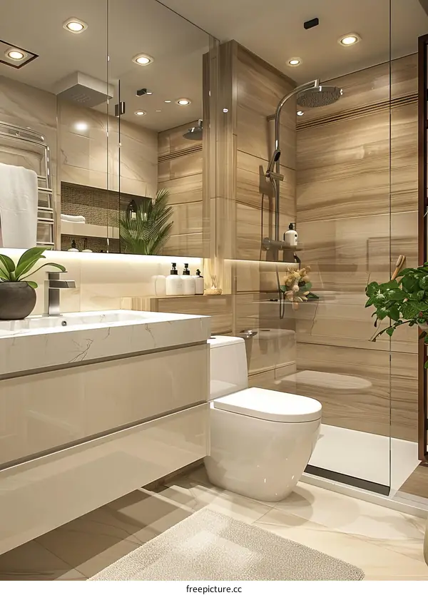 Modern Luxury Bathroom Interior Design