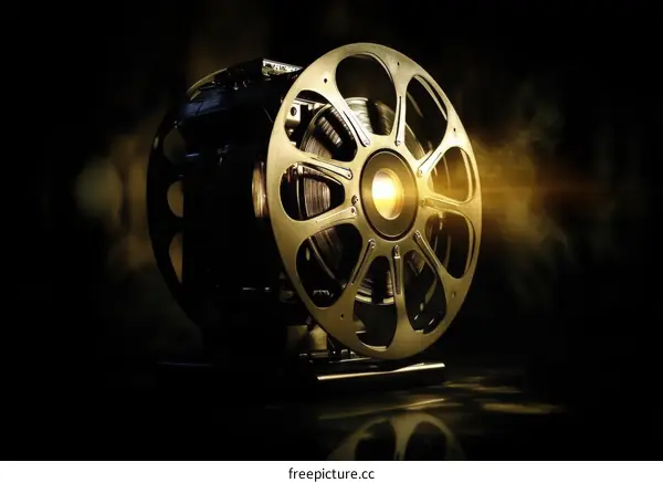 Vintage Film Projector Reel