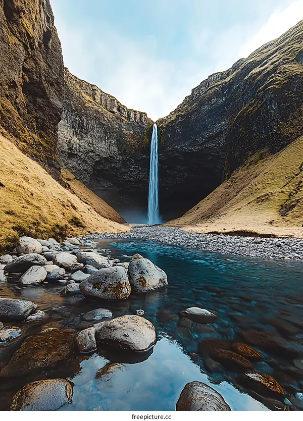 Iceland Waterfall Nature Photography