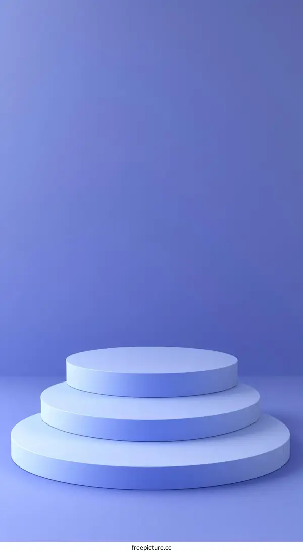 Light Purple Product Display Podium