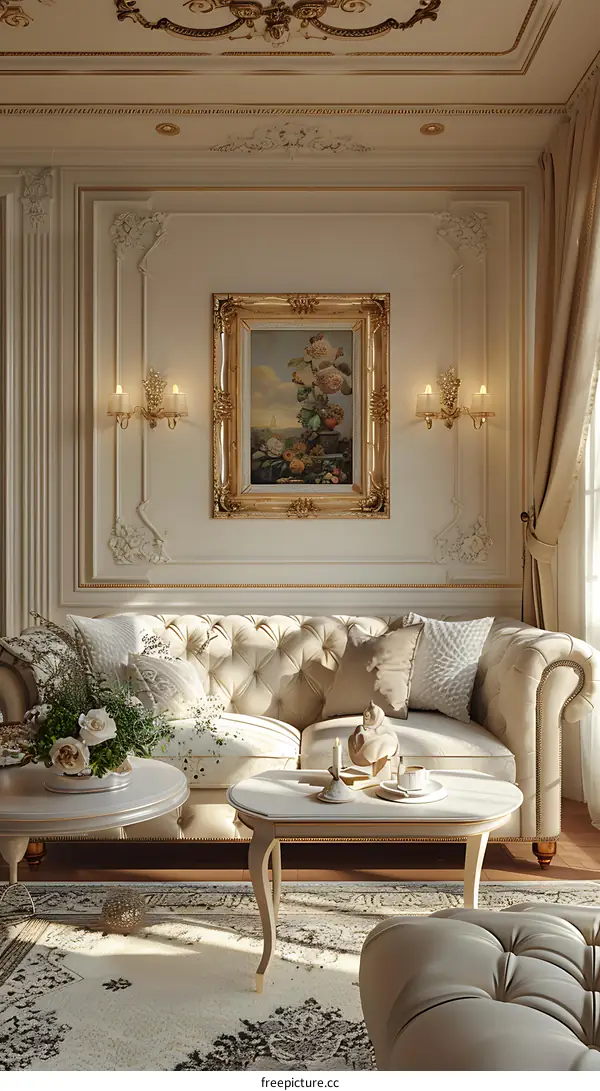 European-style living room