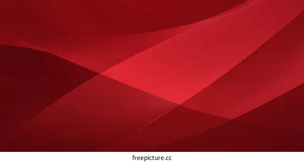 Abstract Red Geometric Shapes Background Design