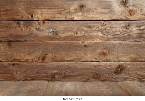 Rustic Wooden Plank Background Texture