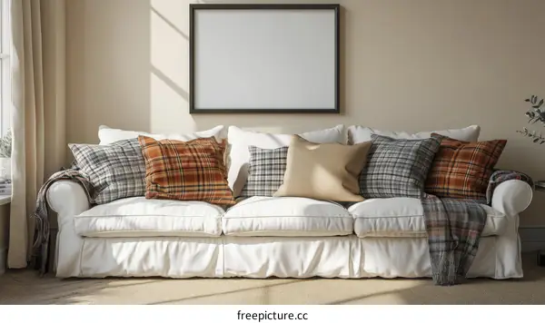 Cozy Farmhouse Living Room Interior Design