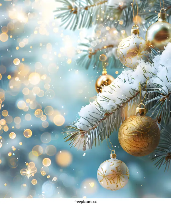 Christmas Tree With Ornaments