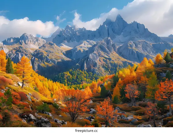 Autumn Colors in the Italian Dolomites