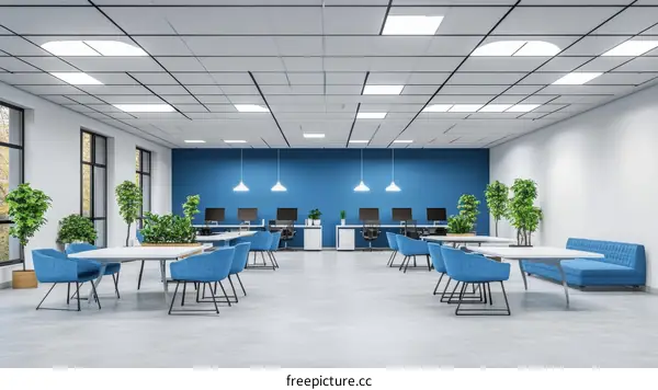 Modern Open Office Space Design