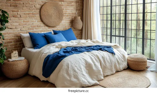 Modern Bedroom Interior Design with Natural Elements