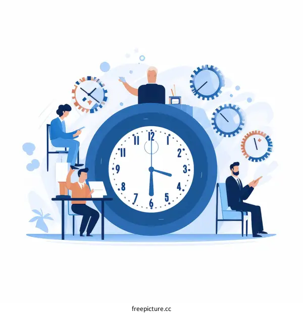 Effective time management landing page