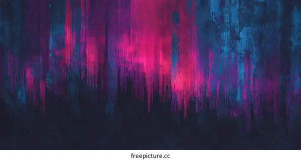 Abstract Artistic Color Drips Background
