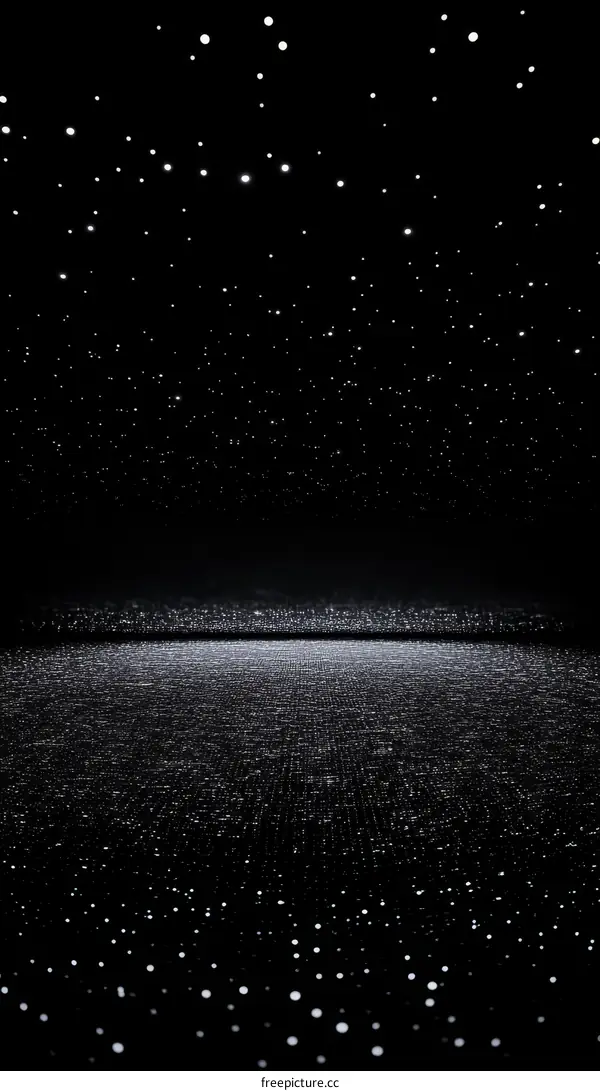 Abstract Night Sky Perspective