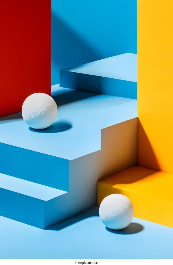 Abstract Geometric Shapes and Colors