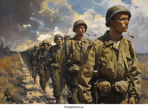 American Soldiers in WW2