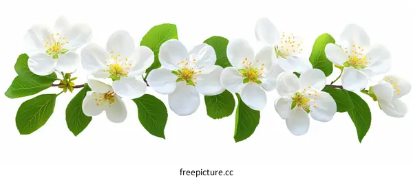 Spring Blossoms Branch Image