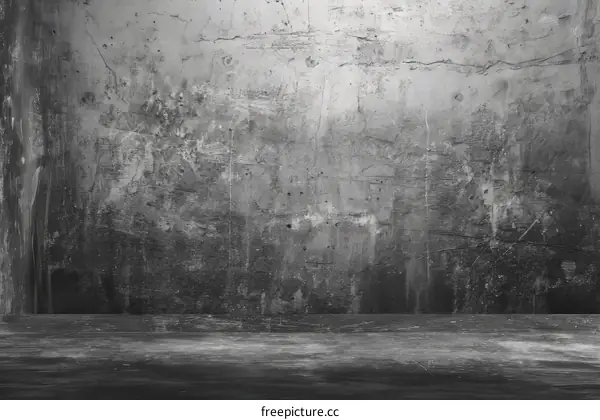 Gray Concrete Wall Room Background