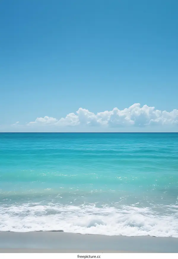 Beautiful Summer Day On The Beach