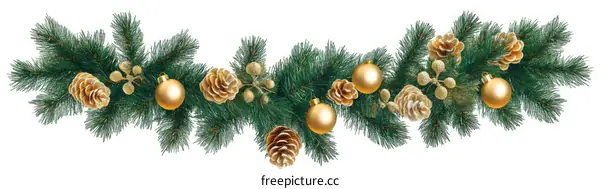 Christmas Garland Decoration Design