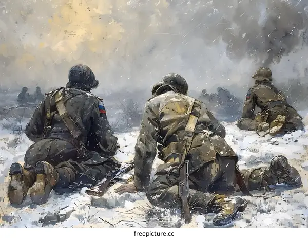 American Soldiers in the Battle of the Bulge
