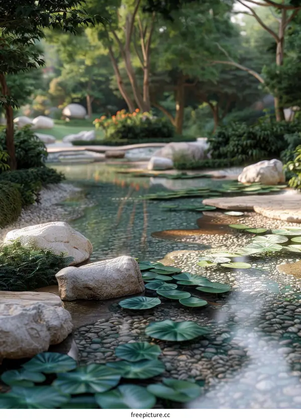 Landscape design renderings